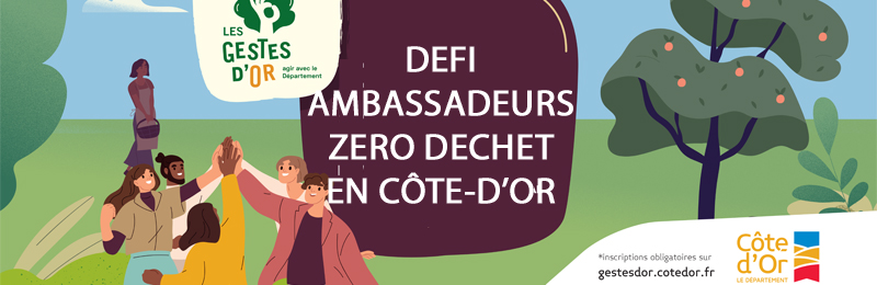 Défi « Ambassadeurs zéro déchet en Côte-d’Or » – Soirée de lancement